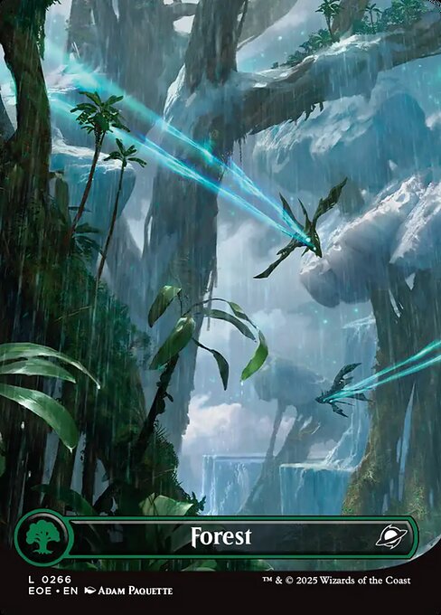 Image of Forest Foil from Edge of Eternities (set EOE)