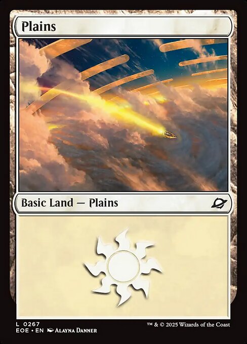 Image of Plains Foil from Edge of Eternities (set EOE)