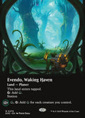 Image of Evendo, Waking Haven Borderless Foil from Edge of Eternities (set EOE)