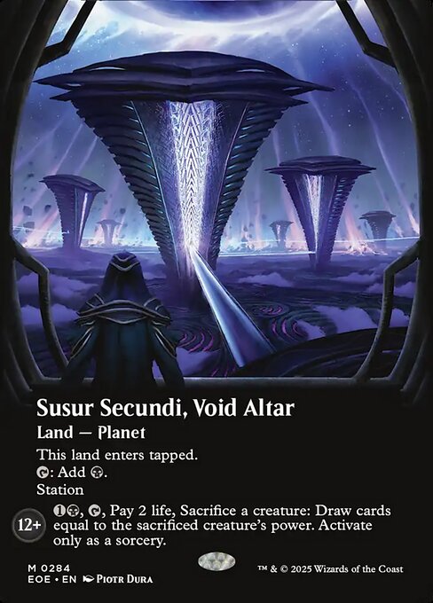 Image of Susur Secundi, Void Altar Borderless from Edge of Eternities (set EOE)