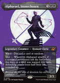 Image of Alpharael, Stonechosen Borderless Foil from Edge of Eternities (set EOE)
