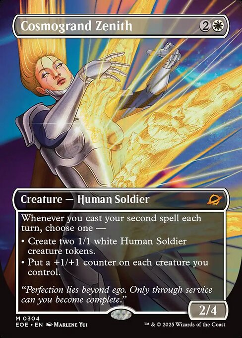 Image of Cosmogrand Zenith Borderless Foil from Edge of Eternities (set EOE)