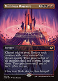 Image of Mutinous Massacre Borderless from Edge of Eternities (set EOE)