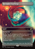 Image of Secluded Starforge Borderless from Edge of Eternities (set EOE)