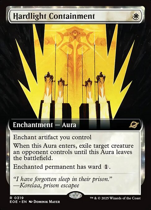 Image of Hardlight Containment Extended Art from Edge of Eternities (set EOE)