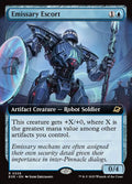 Image of Emissary Escort Extended Art from Edge of Eternities (set EOE)