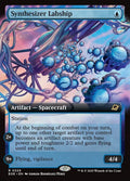 Image of Synthesizer Labship Extended Art Foil from Edge of Eternities (set EOE)