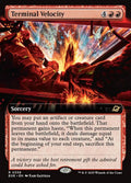 Image of Terminal Velocity Extended Art Foil from Edge of Eternities (set EOE)