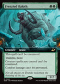 Image of Frenzied Baloth Extended Art Foil from Edge of Eternities (set EOE)