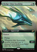 Image of Sledge-Class Seedship Extended Art from Edge of Eternities (set EOE)