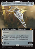 Image of Dawnsire, Sunstar Dreadnought Extended Art Foil from Edge of Eternities (set EOE)