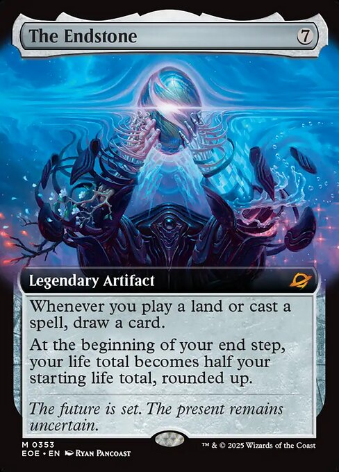 Image of The Endstone Extended Art from Edge of Eternities (set EOE)