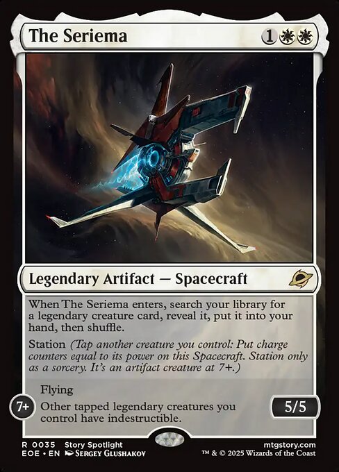 Image of The Seriema Standard Edition from Edge of Eternities (set EOE)