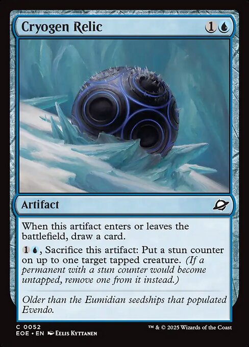 Image of Cryogen Relic Foil from Edge of Eternities (set EOE)