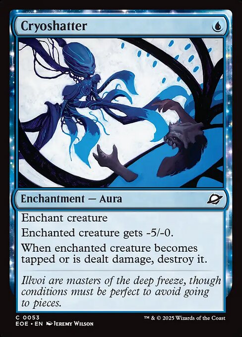 Image of Cryoshatter Foil from Edge of Eternities (set EOE)