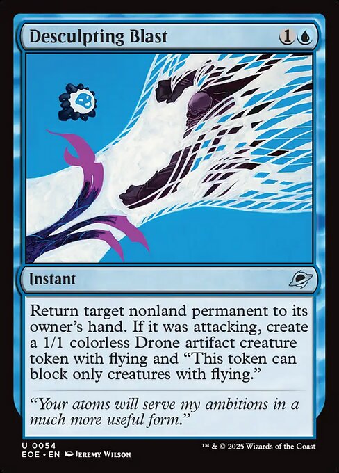 Image of Desculpting Blast Standard Edition from Edge of Eternities (set EOE)