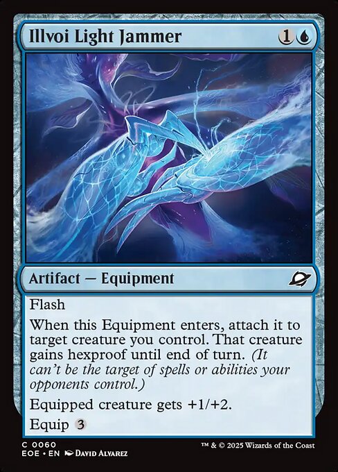 Image of Illvoi Light Jammer Foil from Edge of Eternities (set EOE)