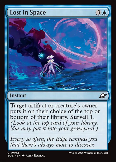 Image of Lost in Space Foil from Edge of Eternities (set EOE)