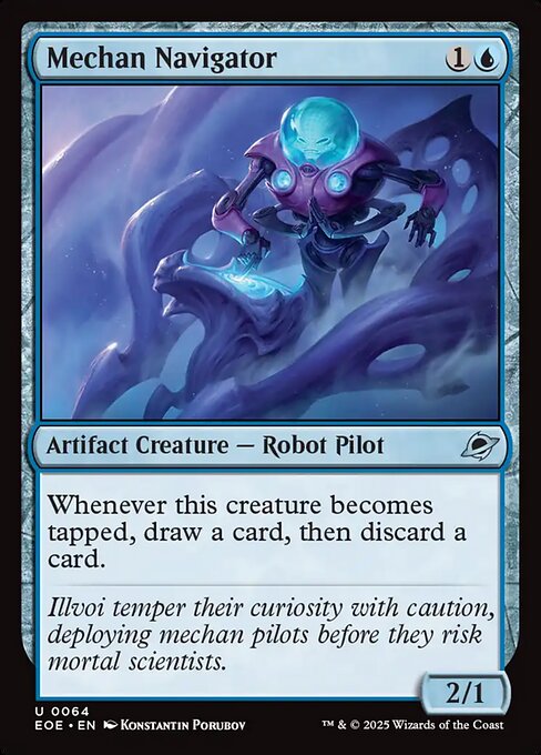 Image of Mechan Navigator Standard Edition from Edge of Eternities (set EOE)