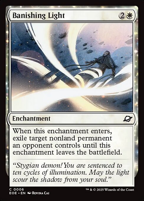 Image of Banishing Light Standard Edition from Edge of Eternities (set EOE)