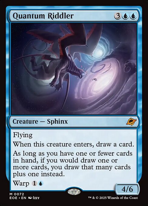 Image of Quantum Riddler Foil from Edge of Eternities (set EOE)