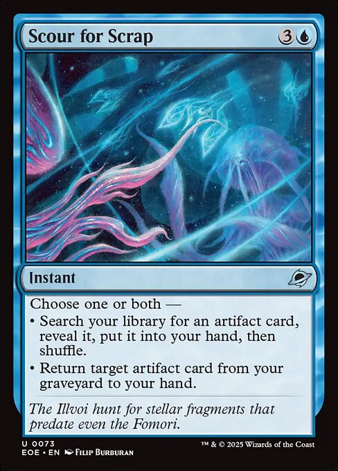 Image of Scour for Scrap Foil from Edge of Eternities (set EOE)