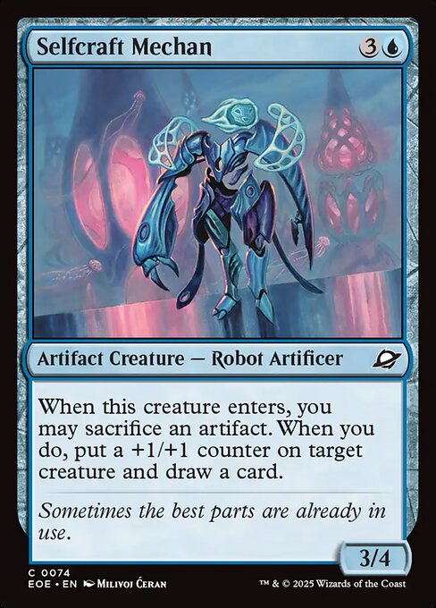 Image of Selfcraft Mechan Standard Edition from Edge of Eternities (set EOE)