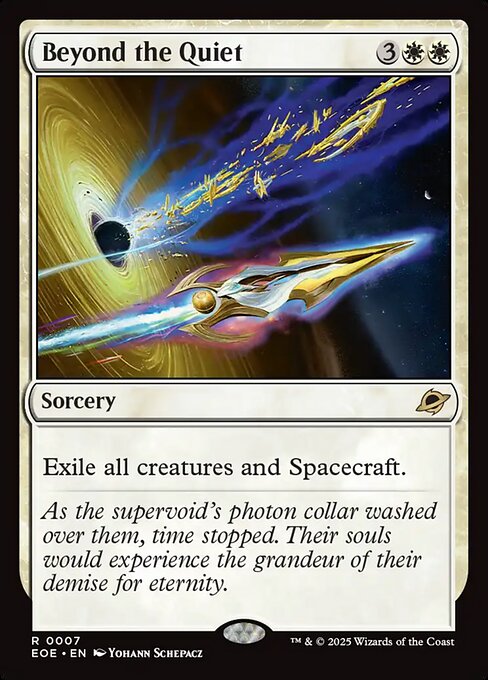 Image of Beyond the Quiet Standard Edition from Edge of Eternities (set EOE)