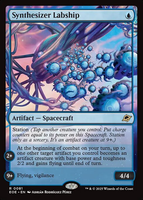 Image of Synthesizer Labship Standard Edition from Edge of Eternities (set EOE)