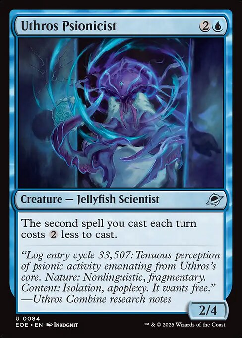 Image of Uthros Psionicist Standard Edition from Edge of Eternities (set EOE)