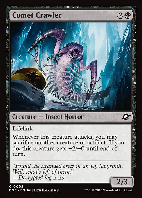 Image of Comet Crawler Standard Edition from Edge of Eternities (set EOE)