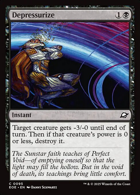 Image of Depressurize Standard Edition from Edge of Eternities (set EOE)