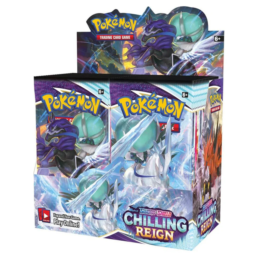 Pokemon Sword & Shield - Chilling Rain Booster - Pop Culture Larrikin 