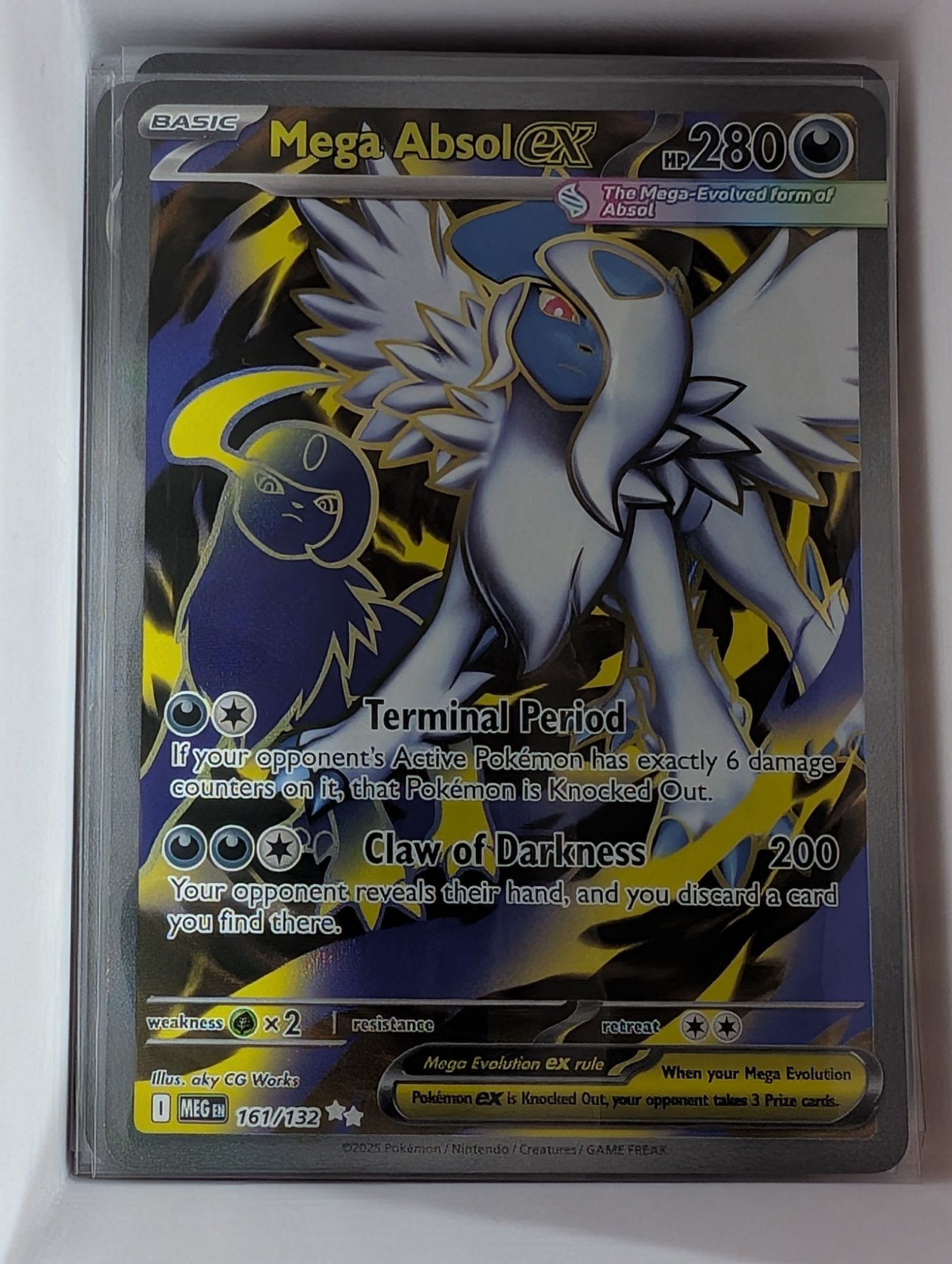 Image of Mega Absol ex Mega Evolution (MEG) #161