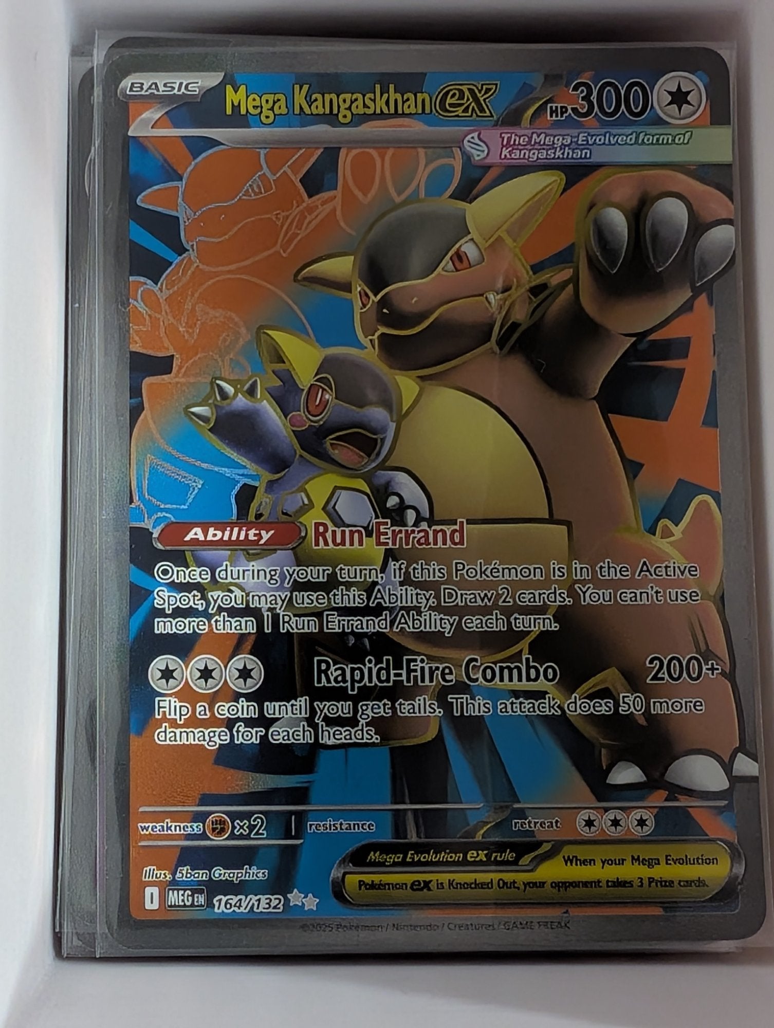Image of Mega Kangaskhan ex Mega Evolution (MEG) #164