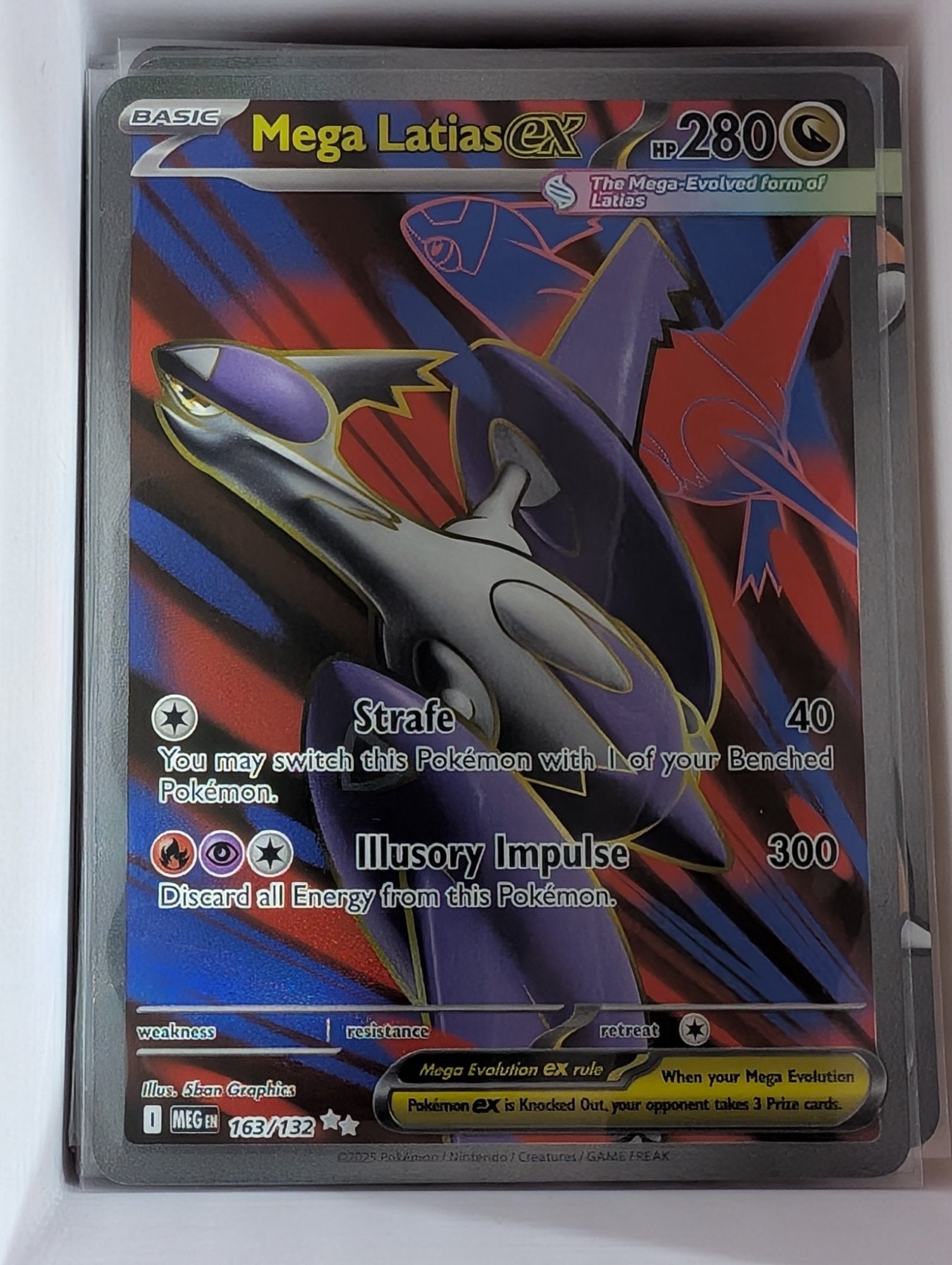 Image of Mega Latias ex Mega Evolution (MEG) #163