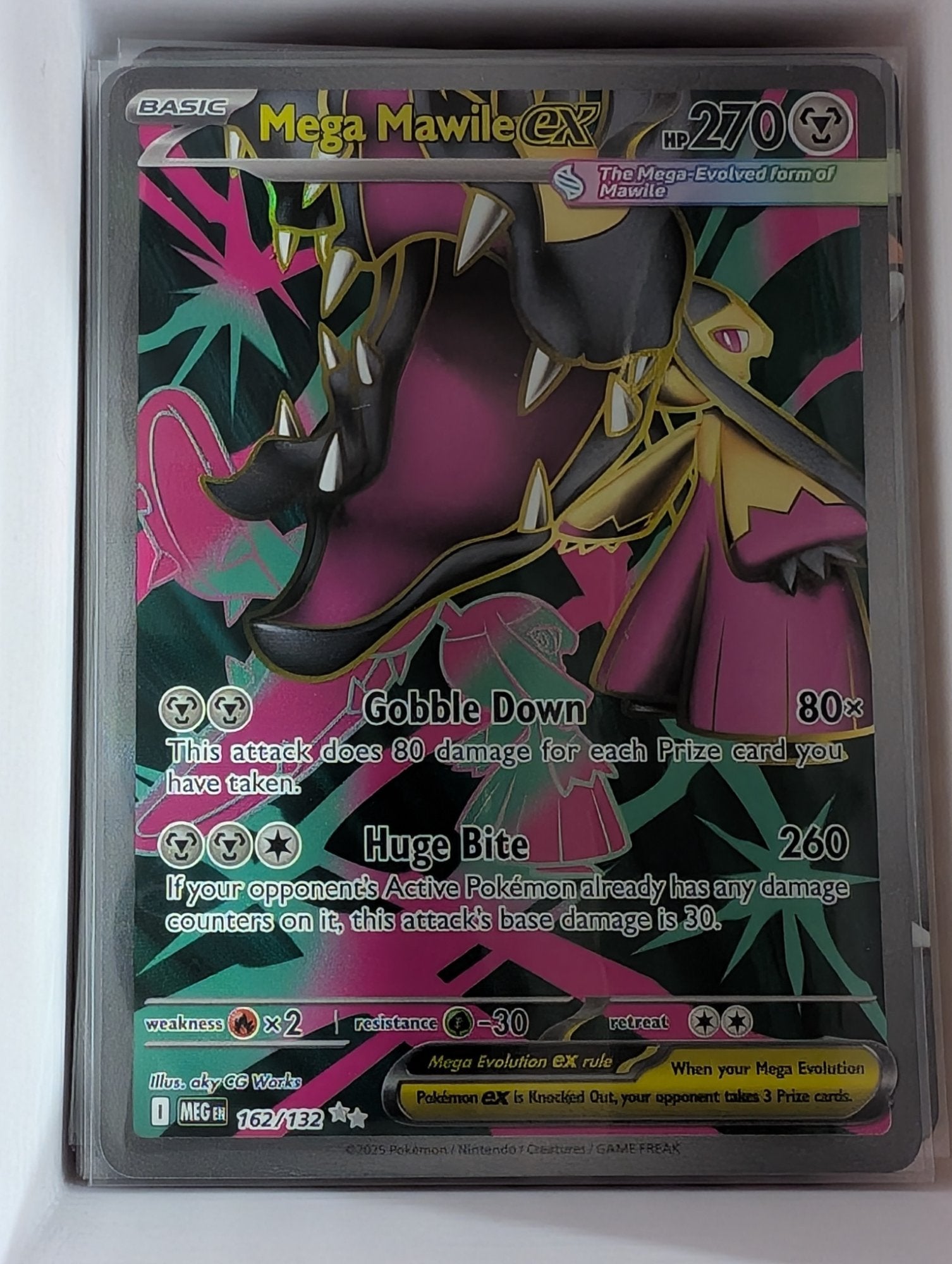 Image of Mega Mawile ex Mega Evolution (MEG) #162