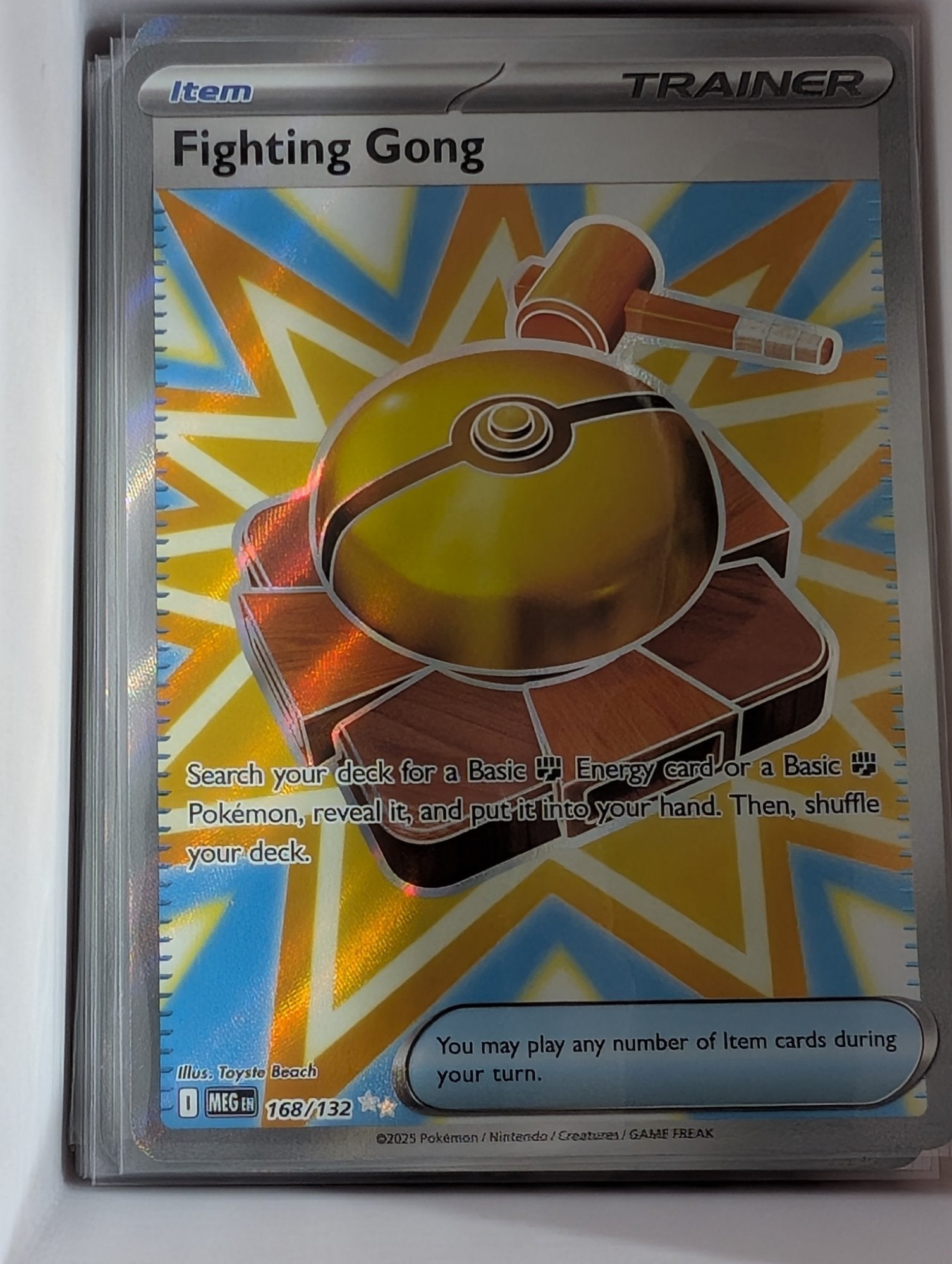 Image of Fighting Gong Mega Evolution (MEG) #168