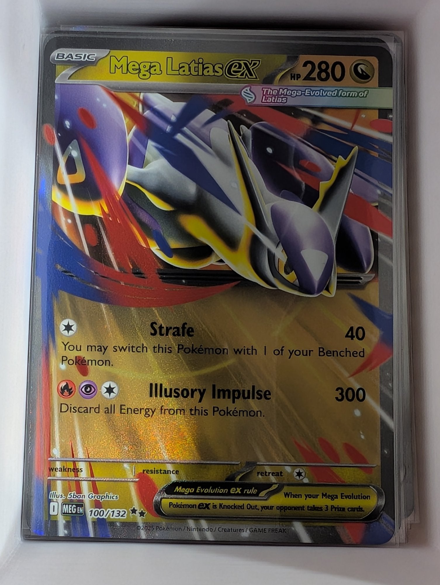 Image of Mega Latias ex Mega Evolution (MEG) #100