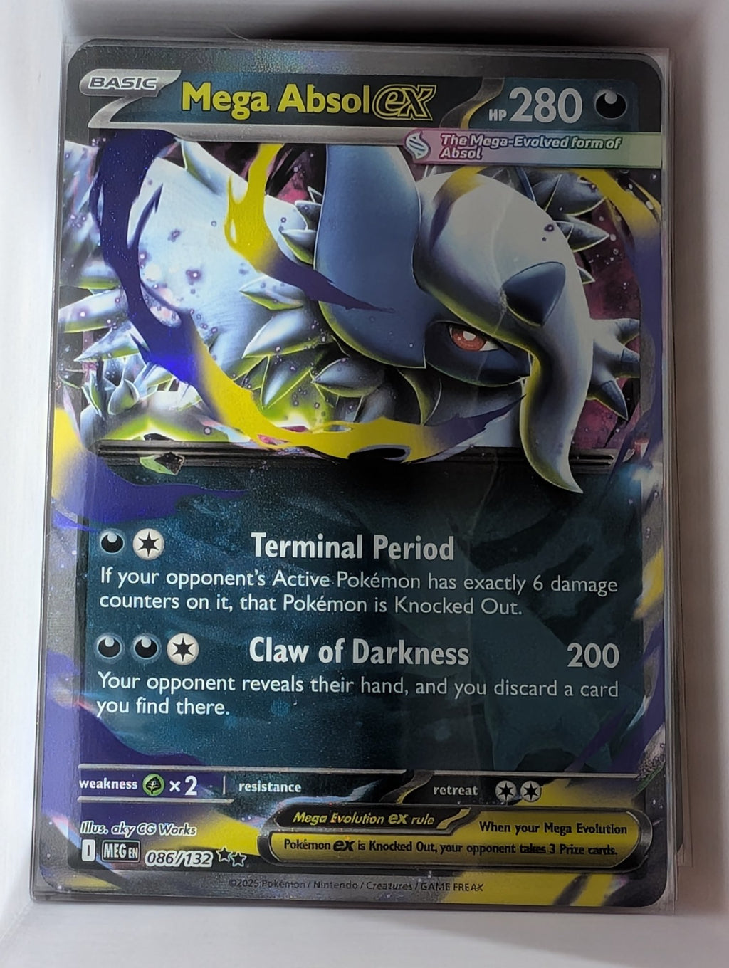 Image of Mega Absol ex Mega Evolution (MEG) #86