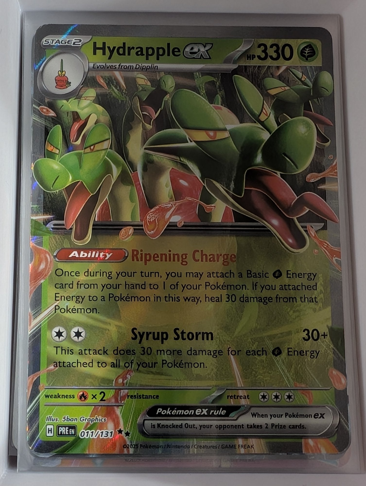 Image of Hydrapple ex Prismatic Evolutions (PRE) #11