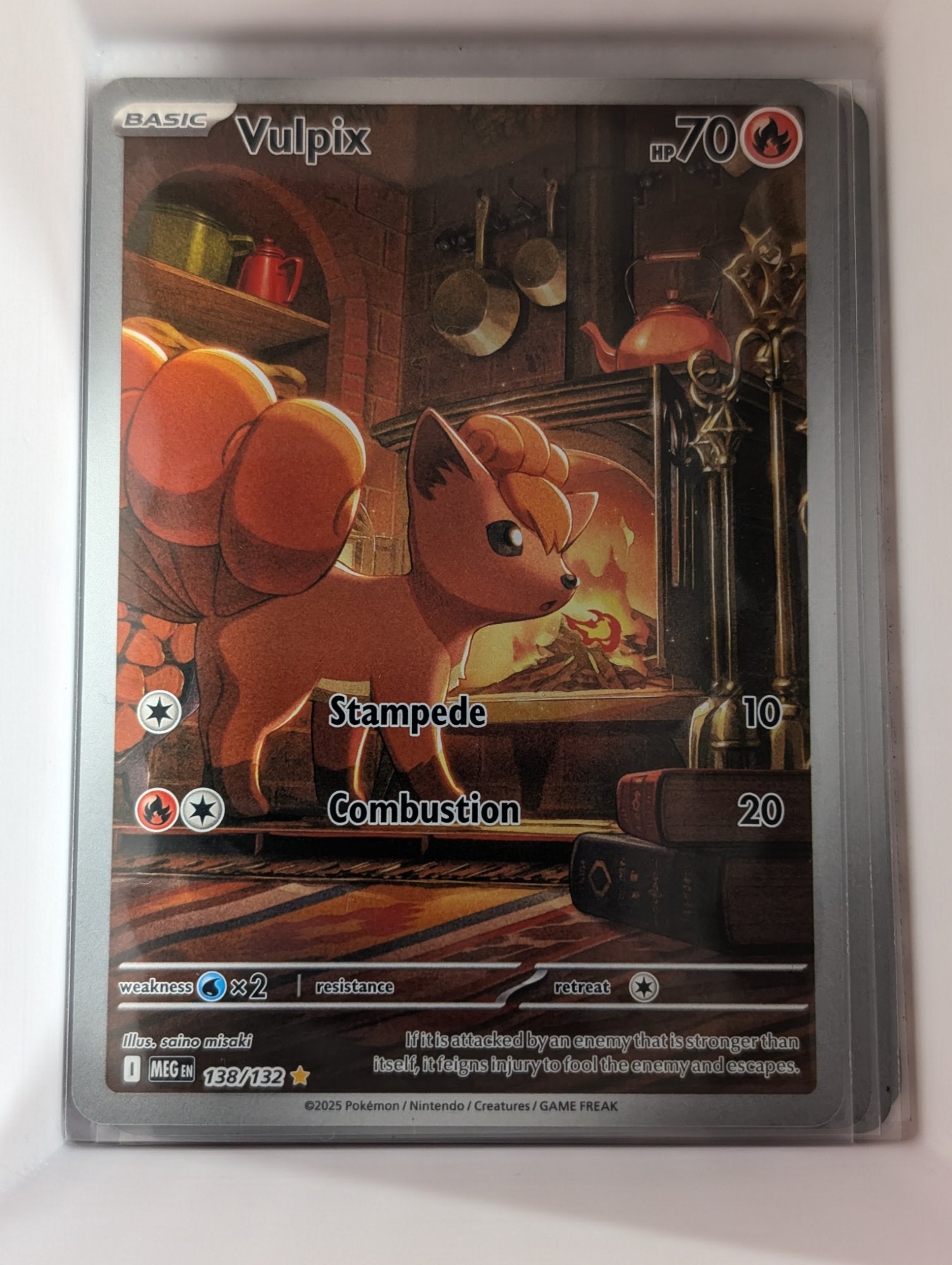 Image of Vulpix Mega Evolution (MEG) #138