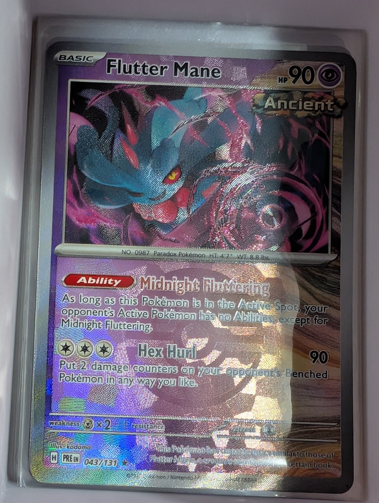 Image of Flutter Mane Prismatic Evolutions (PRE) #43