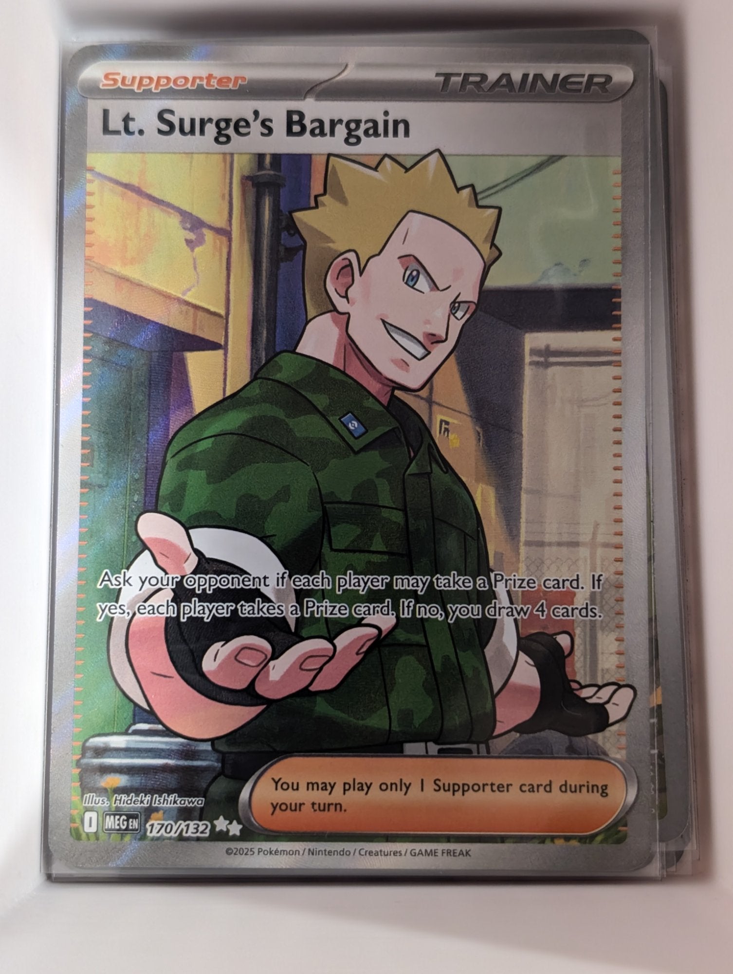 Image of Lt. Surge's Bargain Mega Evolution (MEG) #170