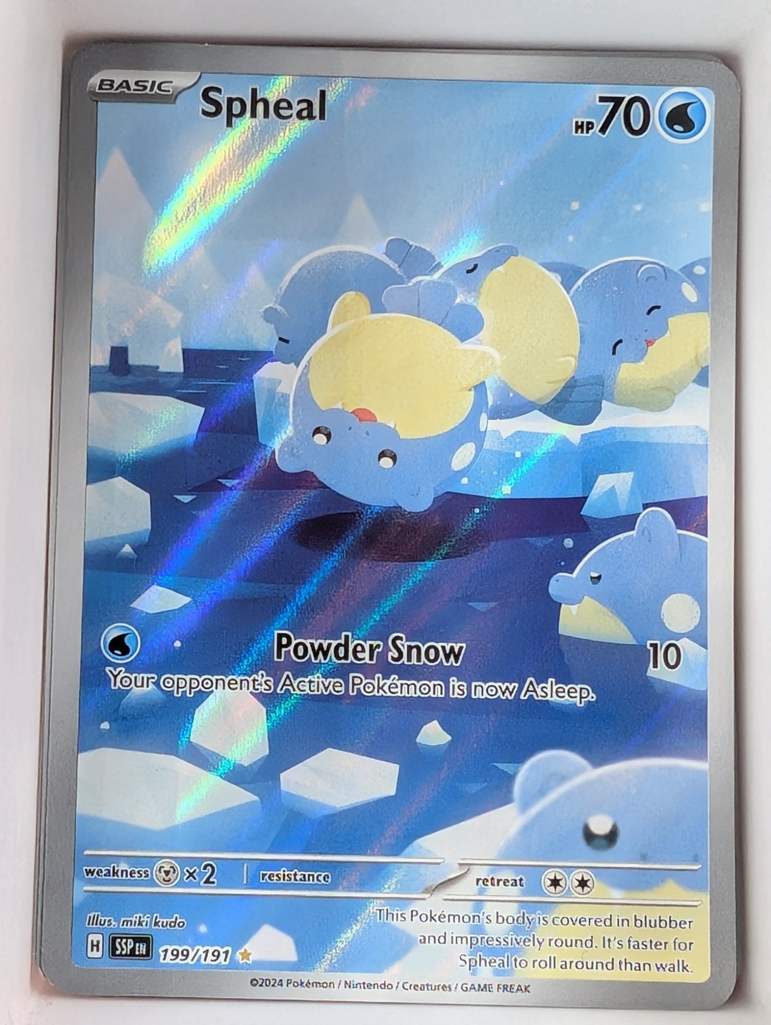 Image of Spheal Surging Sparks (SSP) #199