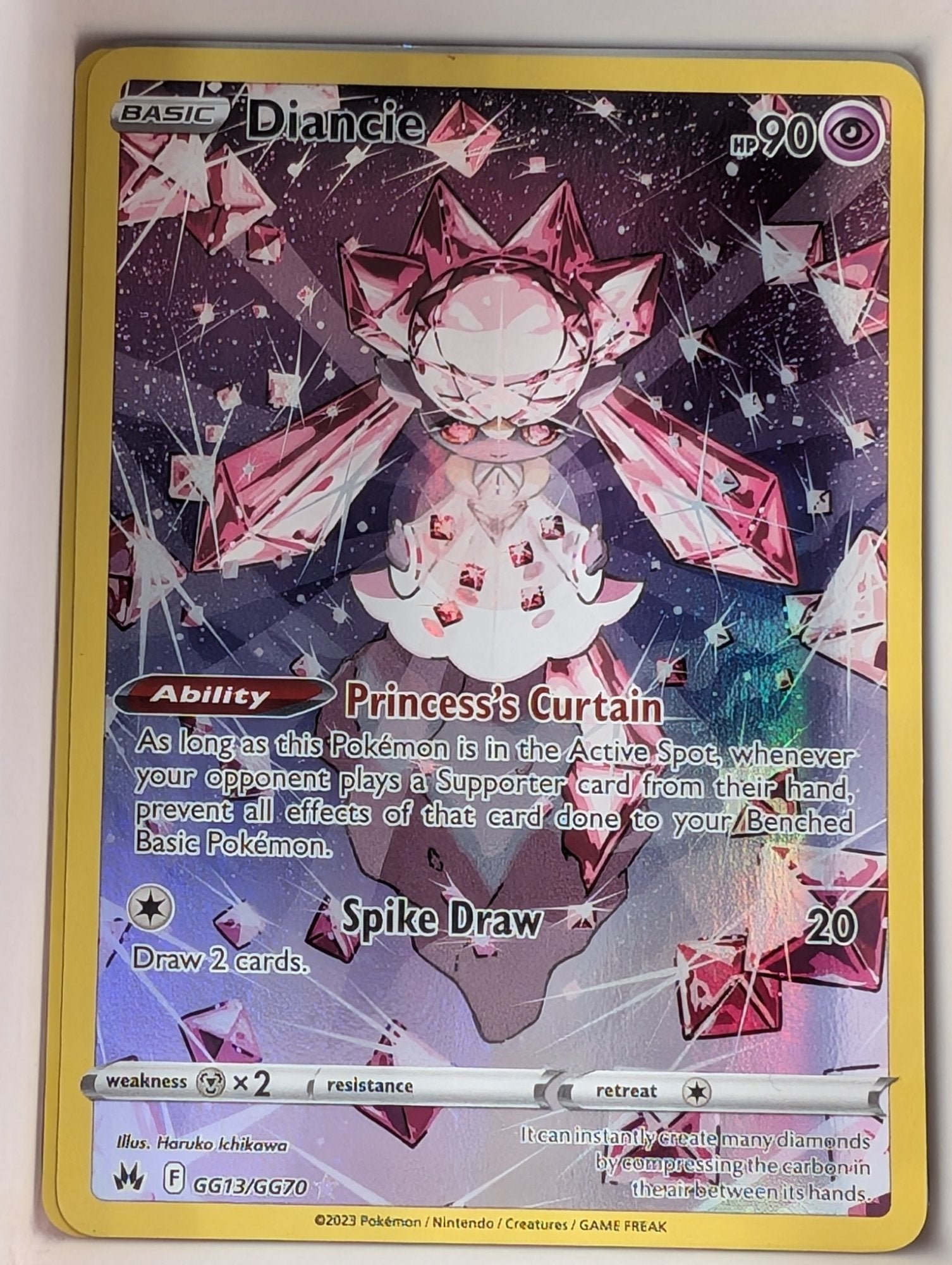 Image of Diancie Crown Zenith (CRZ) #GG13