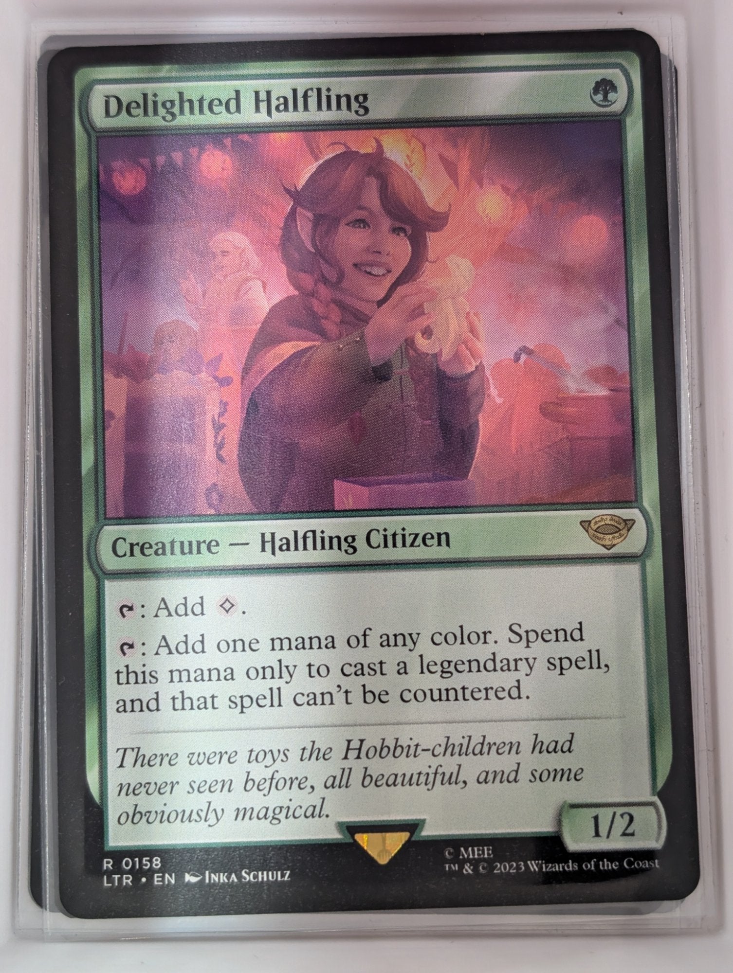 Image of Delighted Halfling The Lord of the Rings: Tales of Middle-earth (ltr) #158