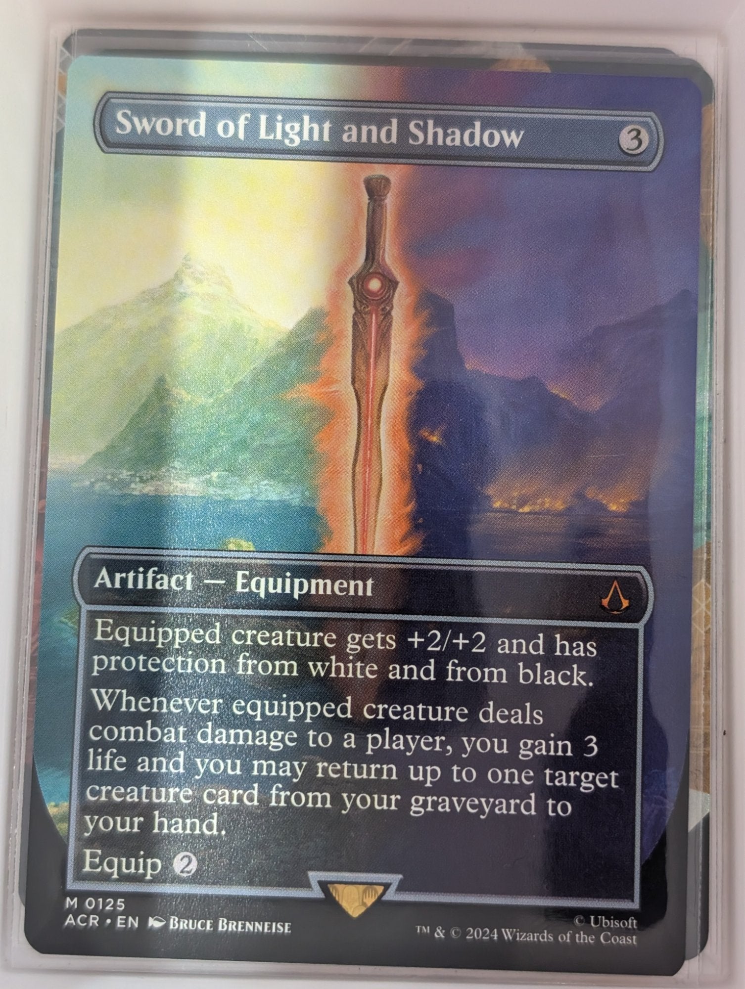 Image of Sword of Light and Shadow Assassin's Creed (ACR) #125