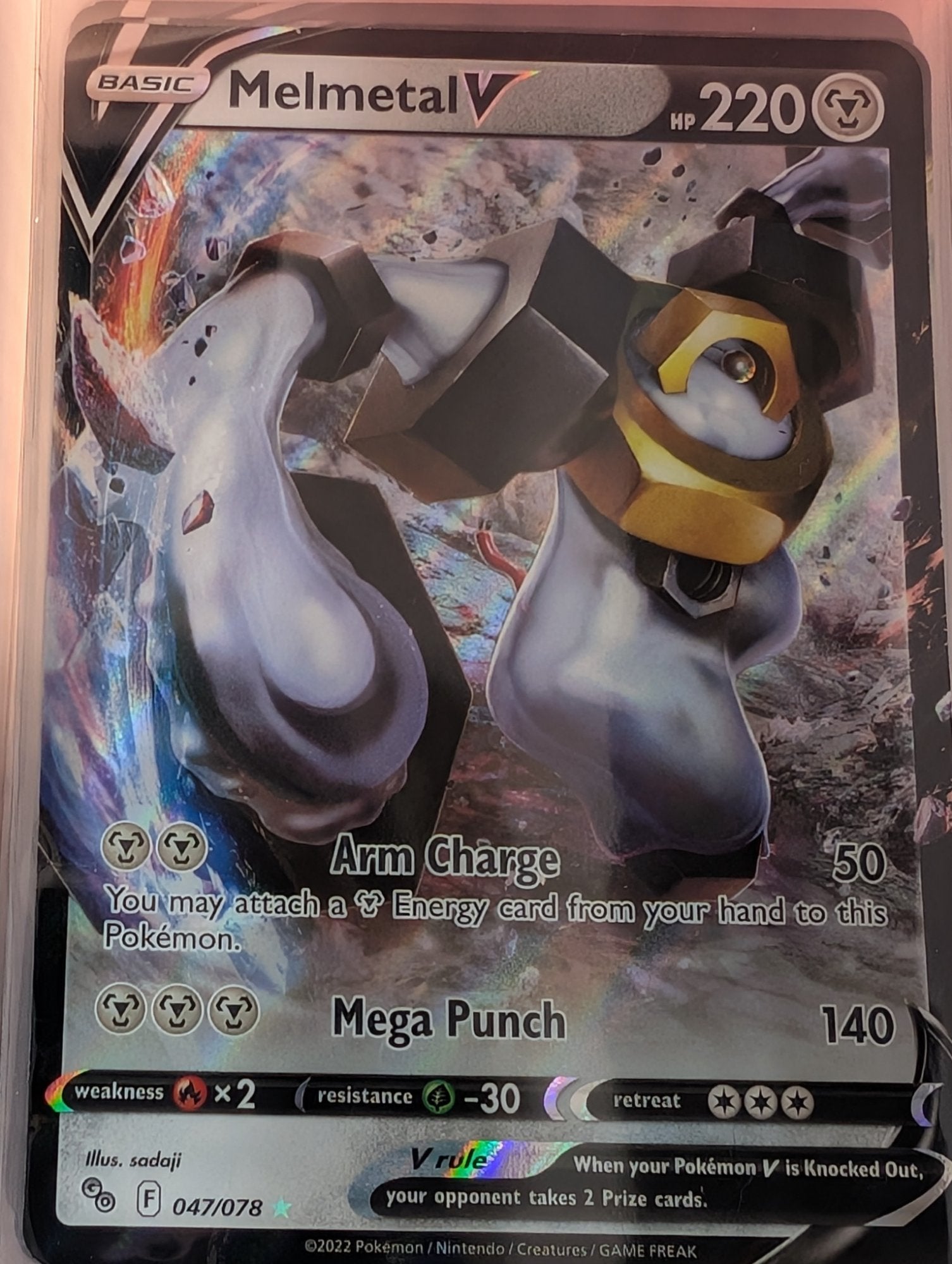 Image of Melmetal V Pokemon GO (PGO) #047