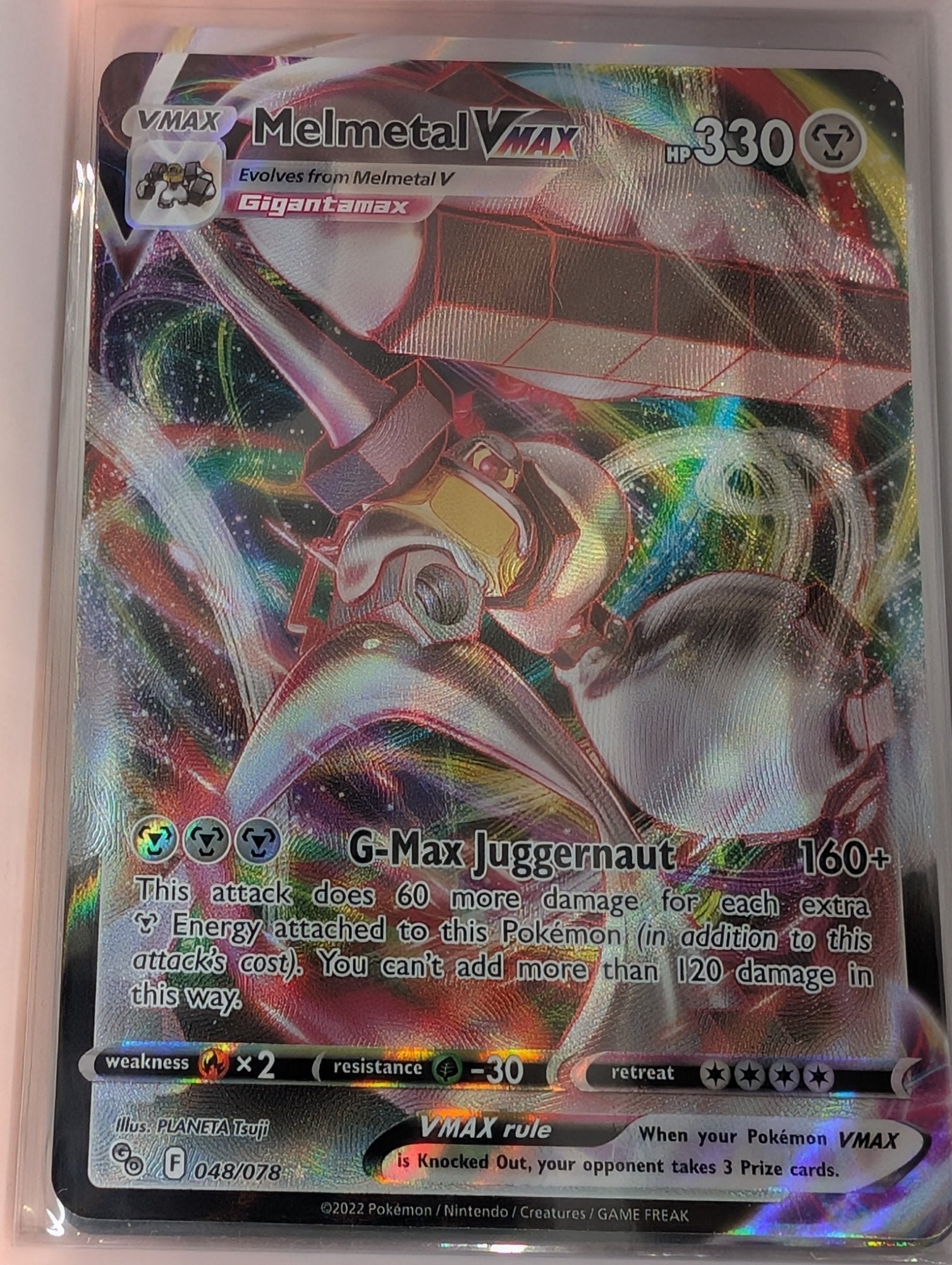 Image of Melmetal VMAX Pokemon GO (PGO) #048